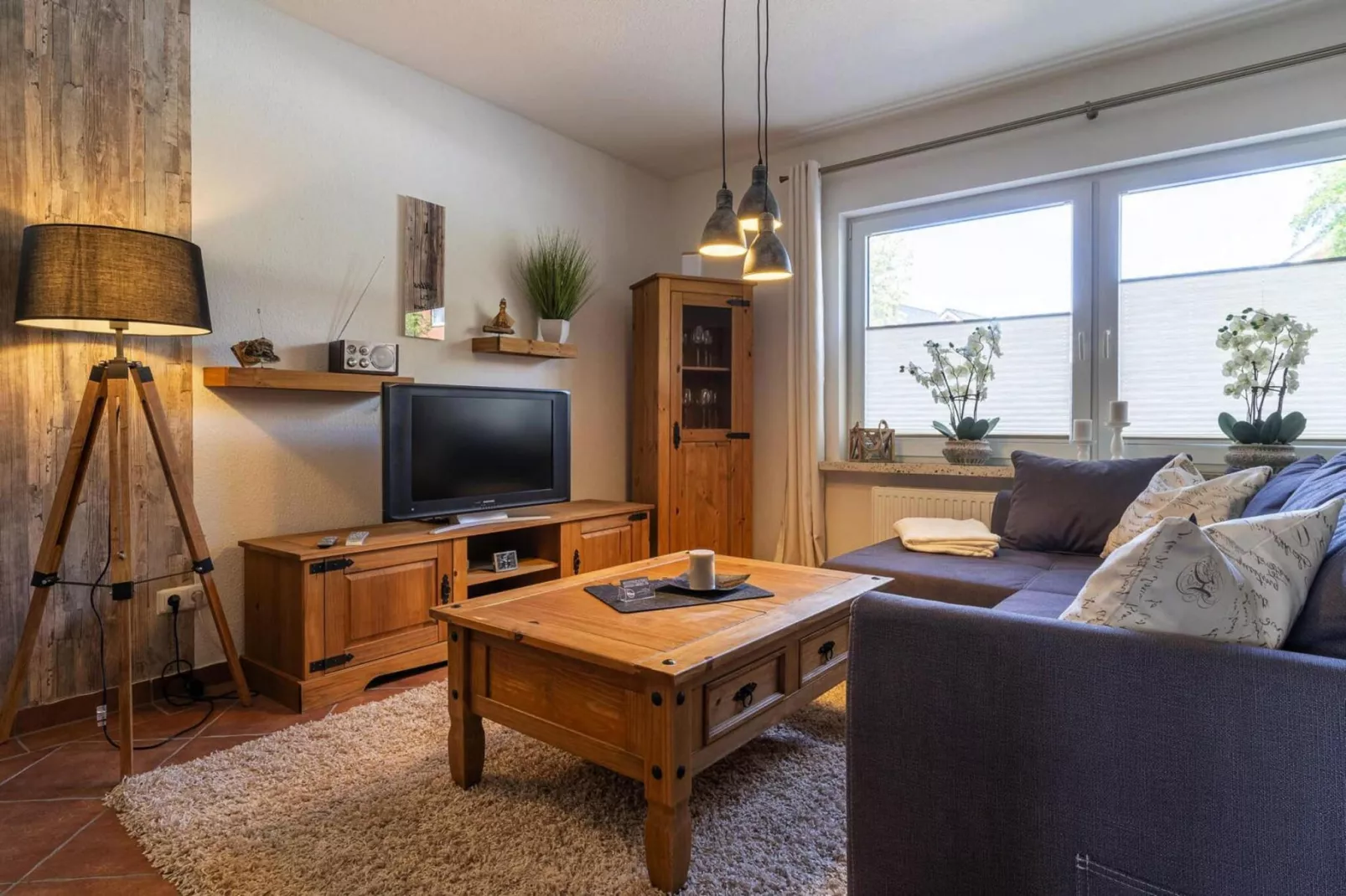 Mellis Ankerplatz Büsum-Woonkamer