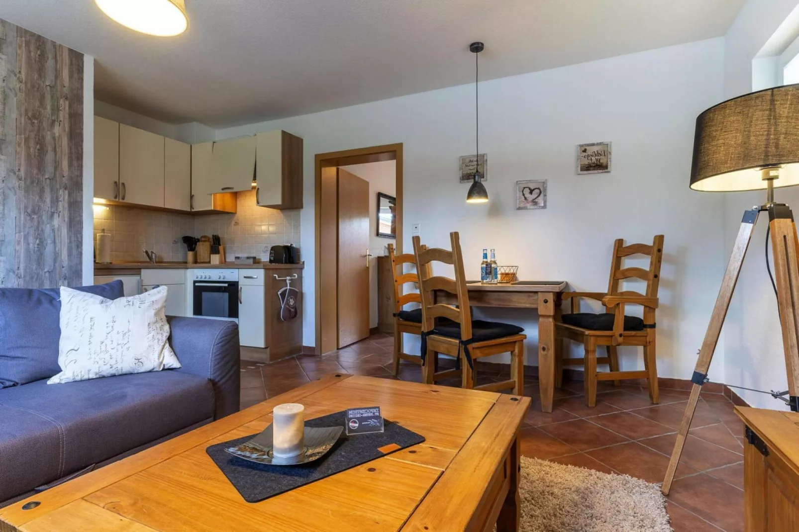 Mellis Ankerplatz Büsum-Woonkamer