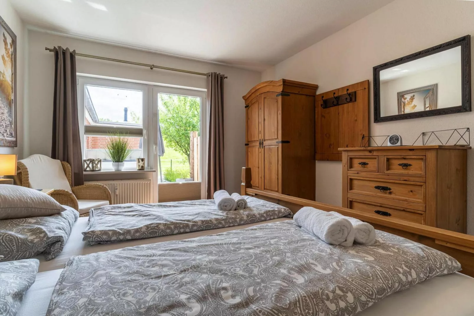 Mellis Ankerplatz Büsum-Slaapkamer