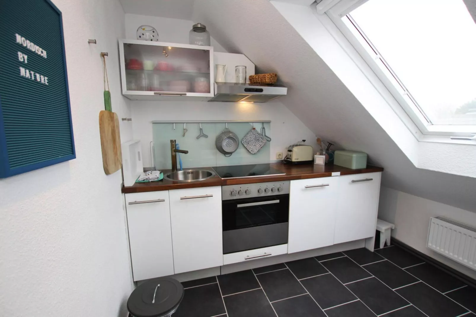 Ferienwohnung nordisch Garding-Keuken