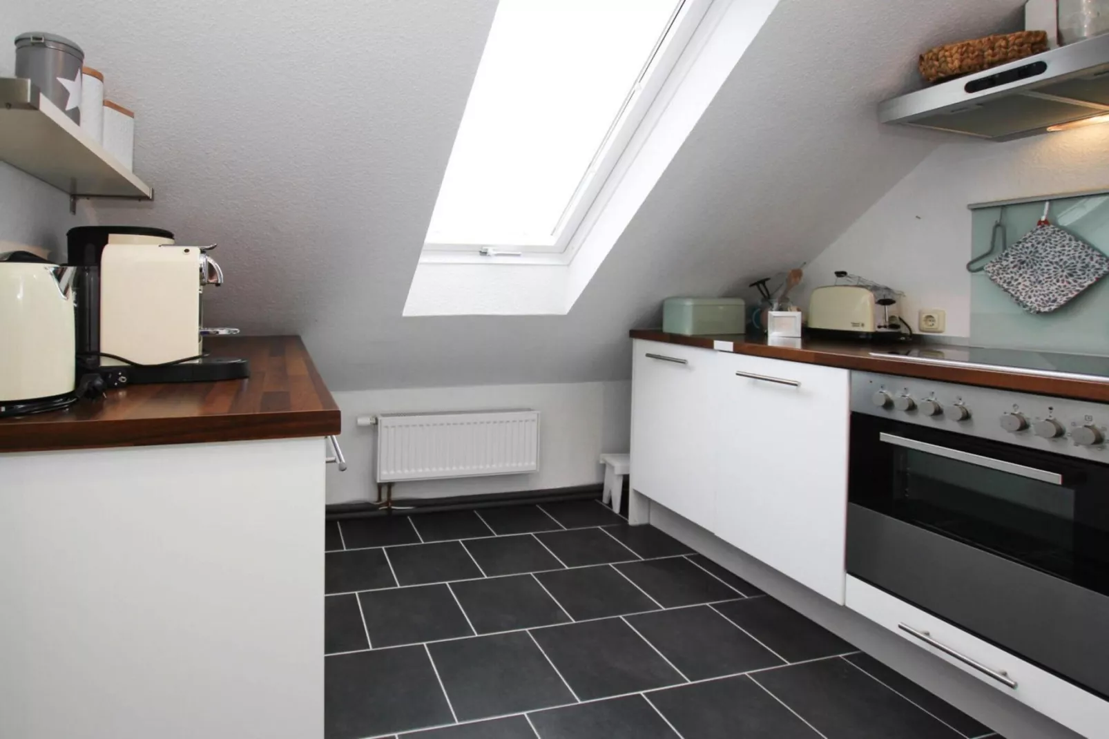 Ferienwohnung nordisch Garding-Keuken