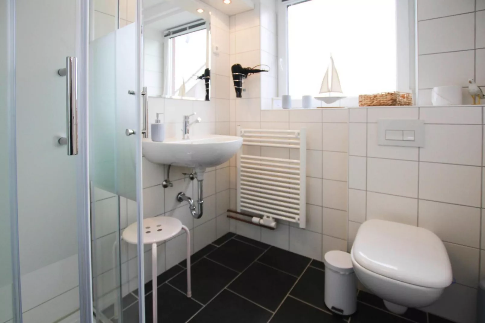 Ferienwohnung nordisch Garding-Badkamer