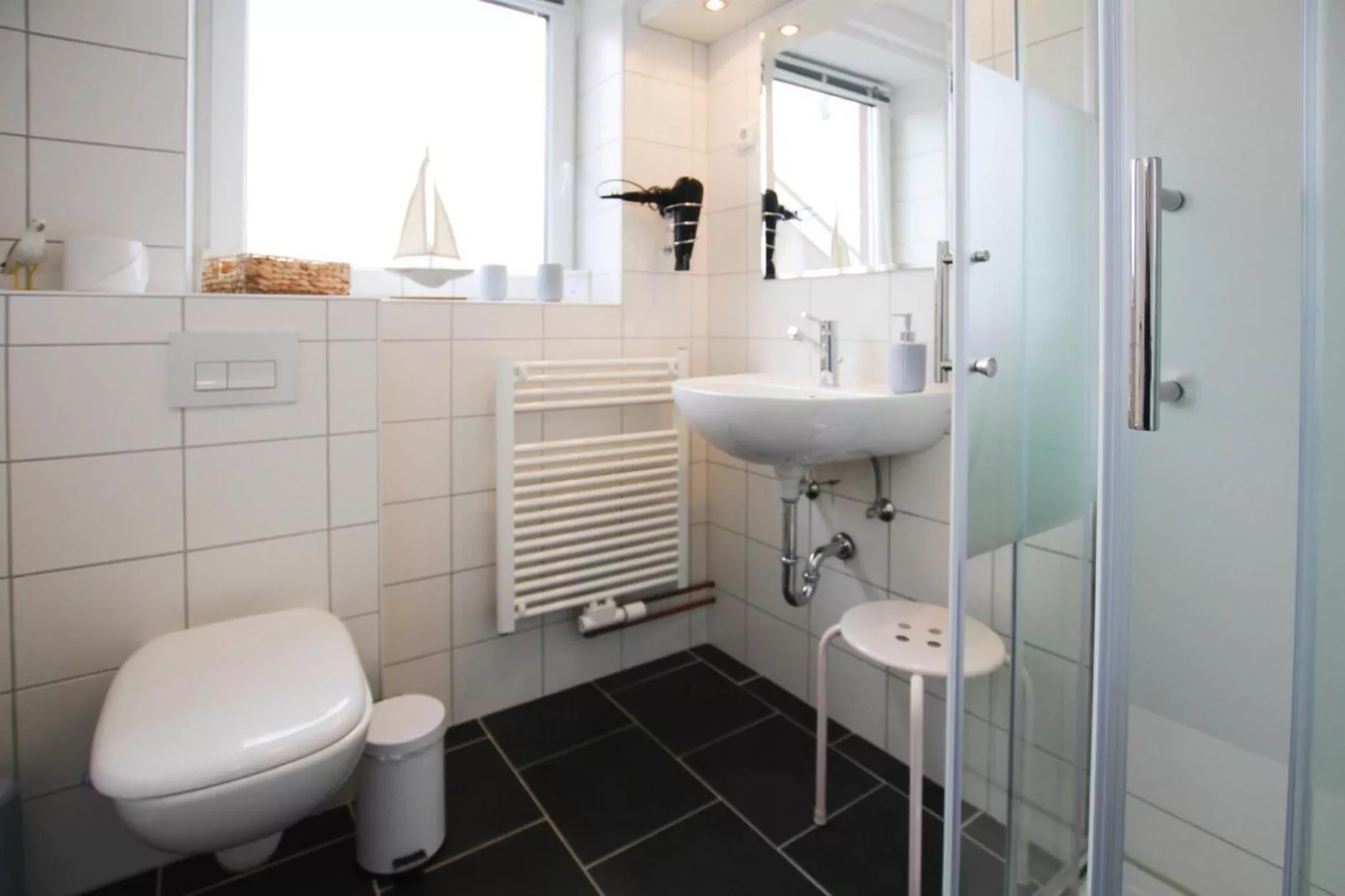 Ferienwohnung nordisch Garding-Badkamer