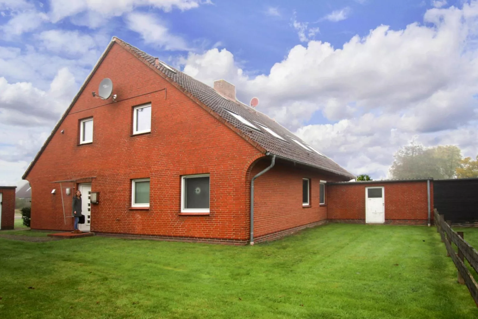 Ferienwohnung nordisch Garding-Buitenkant zomer