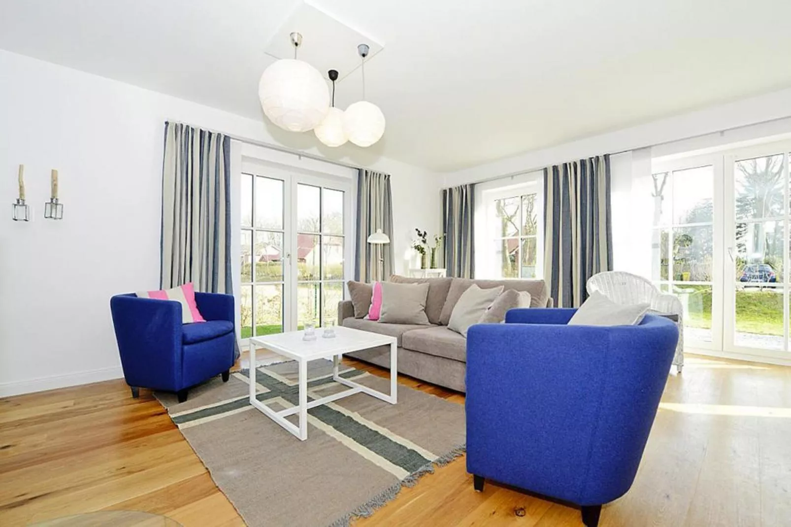 Ferienwohnung in Wyk auf Föhr - Stockente-Woonkamer