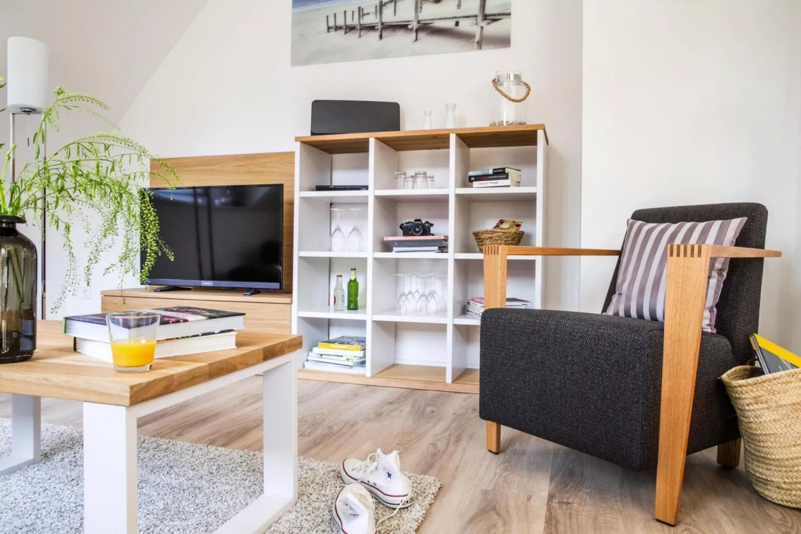 Ferienwohnung Zingst-Buhnen 24-Woonkamer