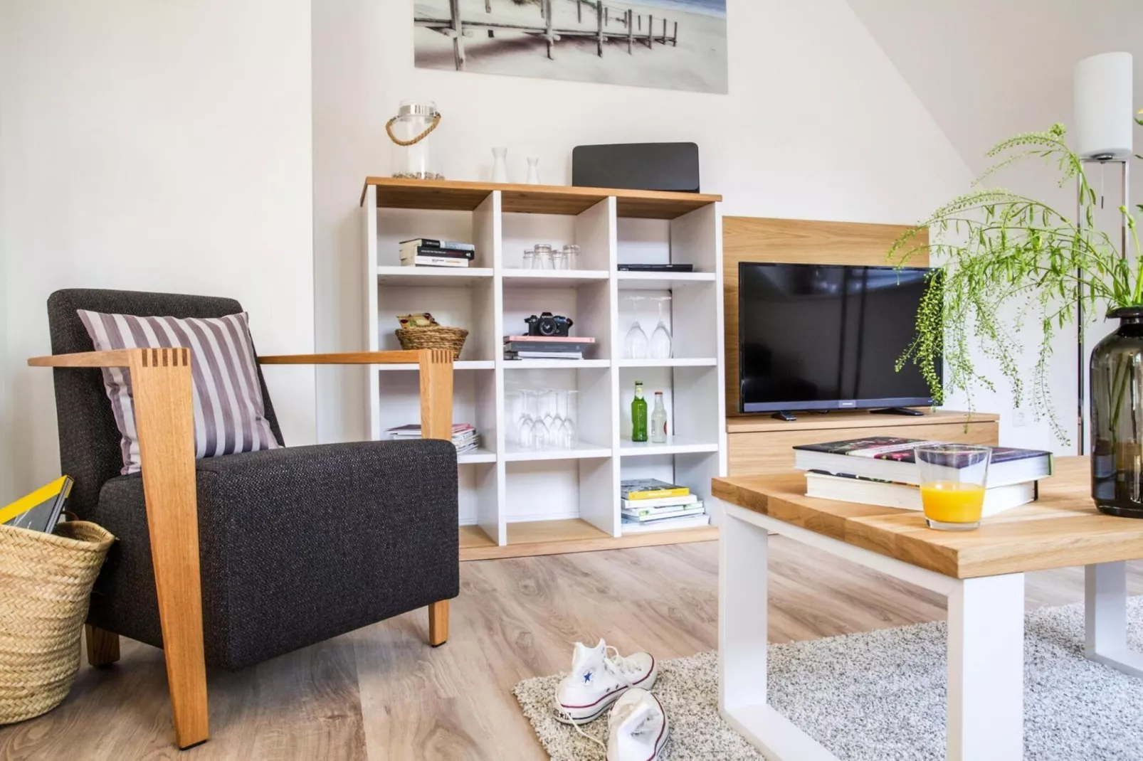 Ferienwohnung Zingst-Buhnen 24-Woonkamer