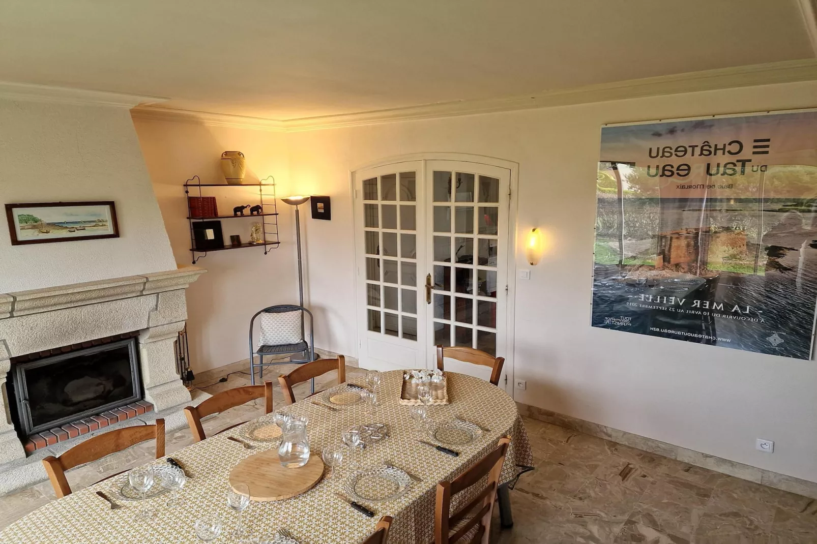 Holiday home Plougasnou-Eetkamer