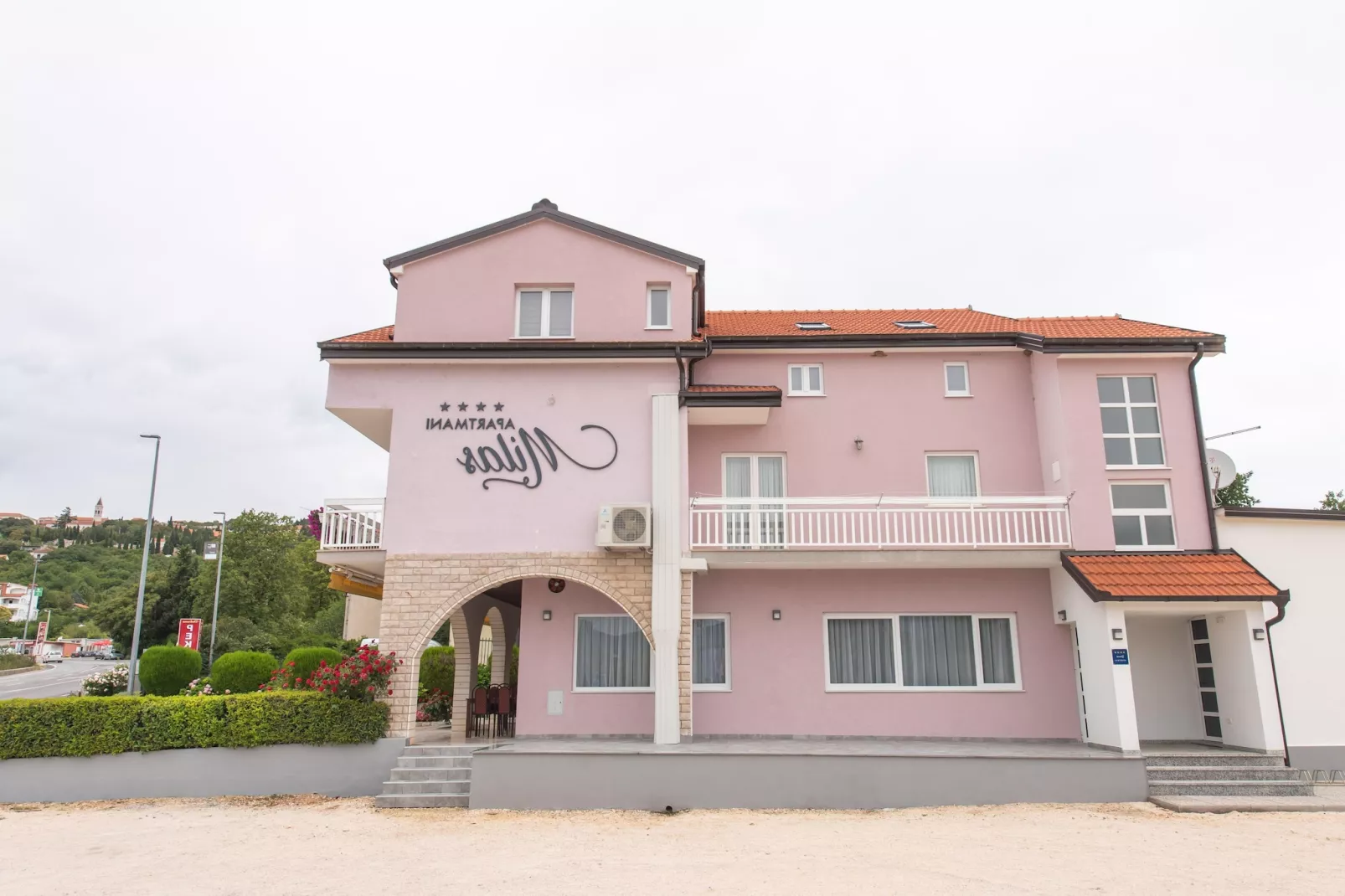 Apartman Milas 2-Buitenkant zomer