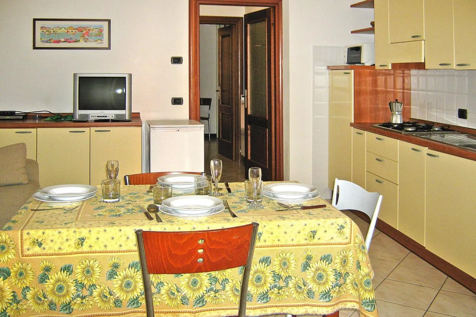Apartments Giada Moneglia -A4/M4 Casa Giada-Eetkamer