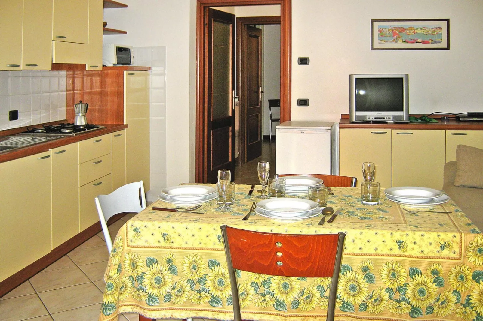 Apartments Giada Moneglia -A4/M4 Casa Giada-Eetkamer