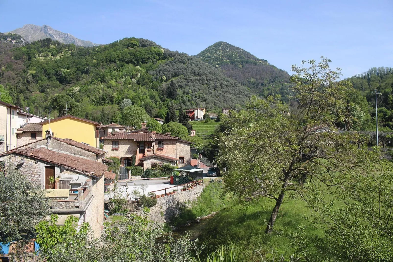 Holiday home Casa Vecchio Frantoio, Camaiore-Lombrici-Casa Vecchio Frantoio-Uitzicht zomer