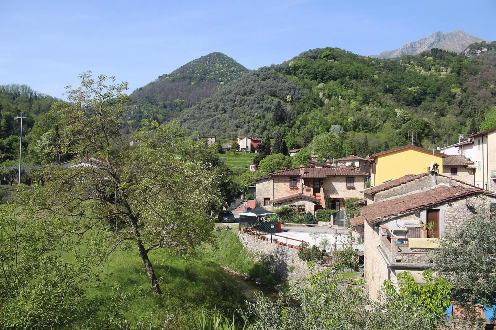 Holiday home Casa Vecchio Frantoio, Camaiore-Lombrici-Casa Vecchio Frantoio-Uitzicht zomer