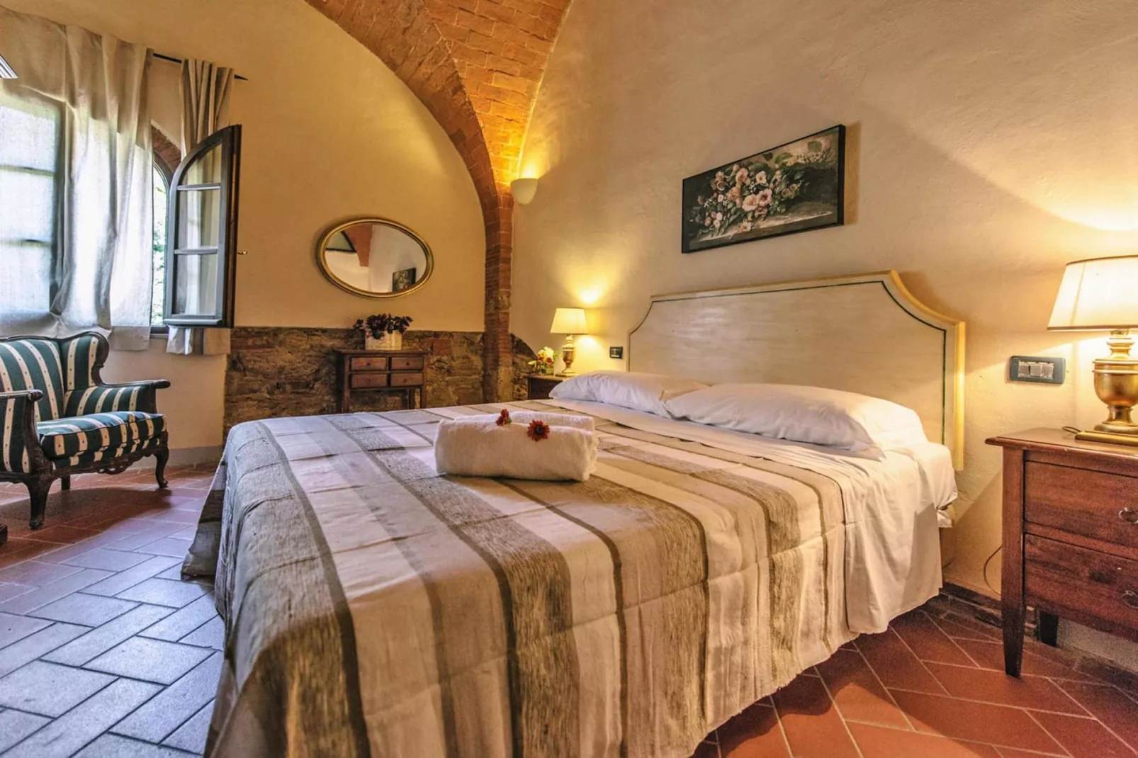 Agri-tourism Tenuta Quarrata, Santo Pietro Belvedere-trilo superior-Slaapkamer