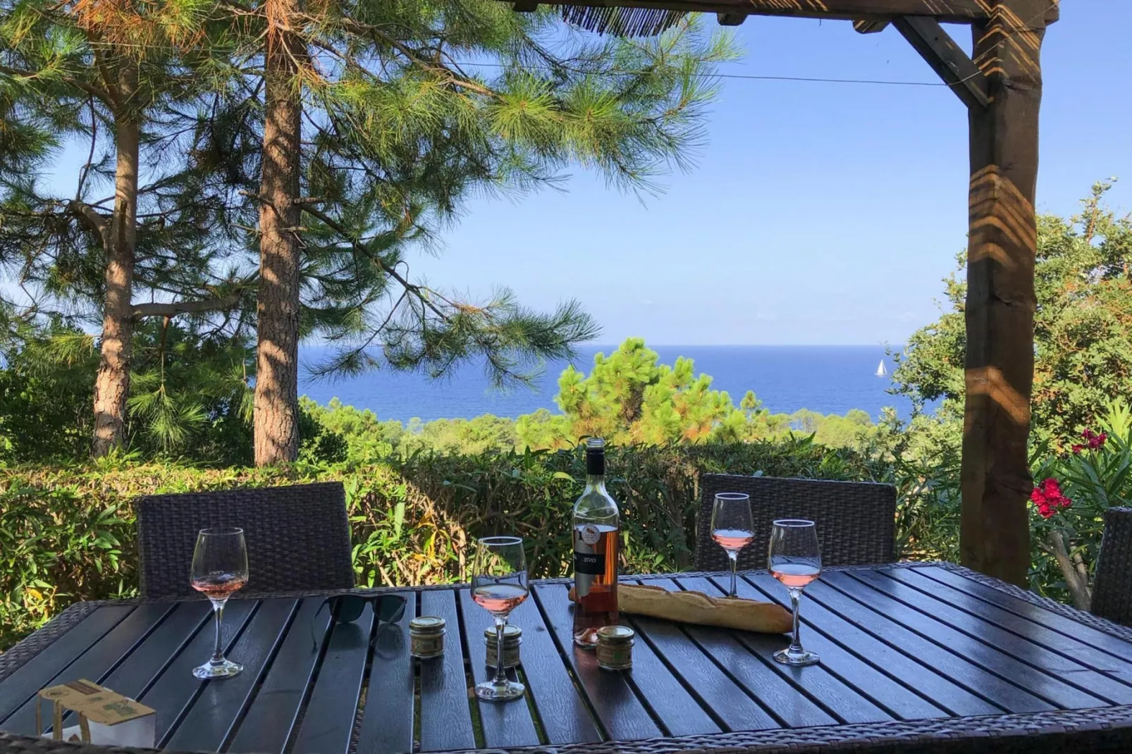 Residence Mare e Monte Solenzara // Villas Stella F2-Uitzicht zomer