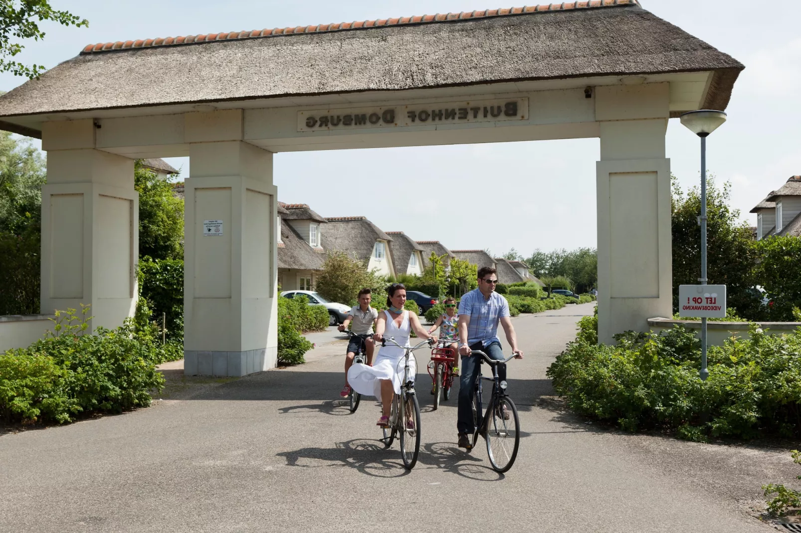 Buitenhof Domburg 1-Gebieden zomer 1km