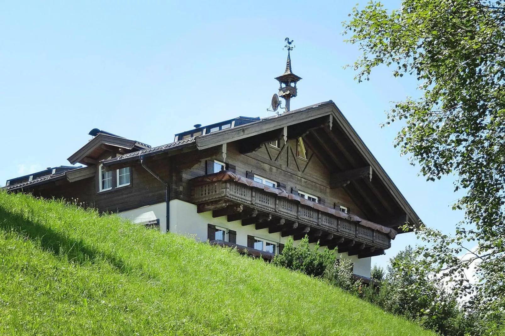Landhaus Salzburg-Uitzicht zomer