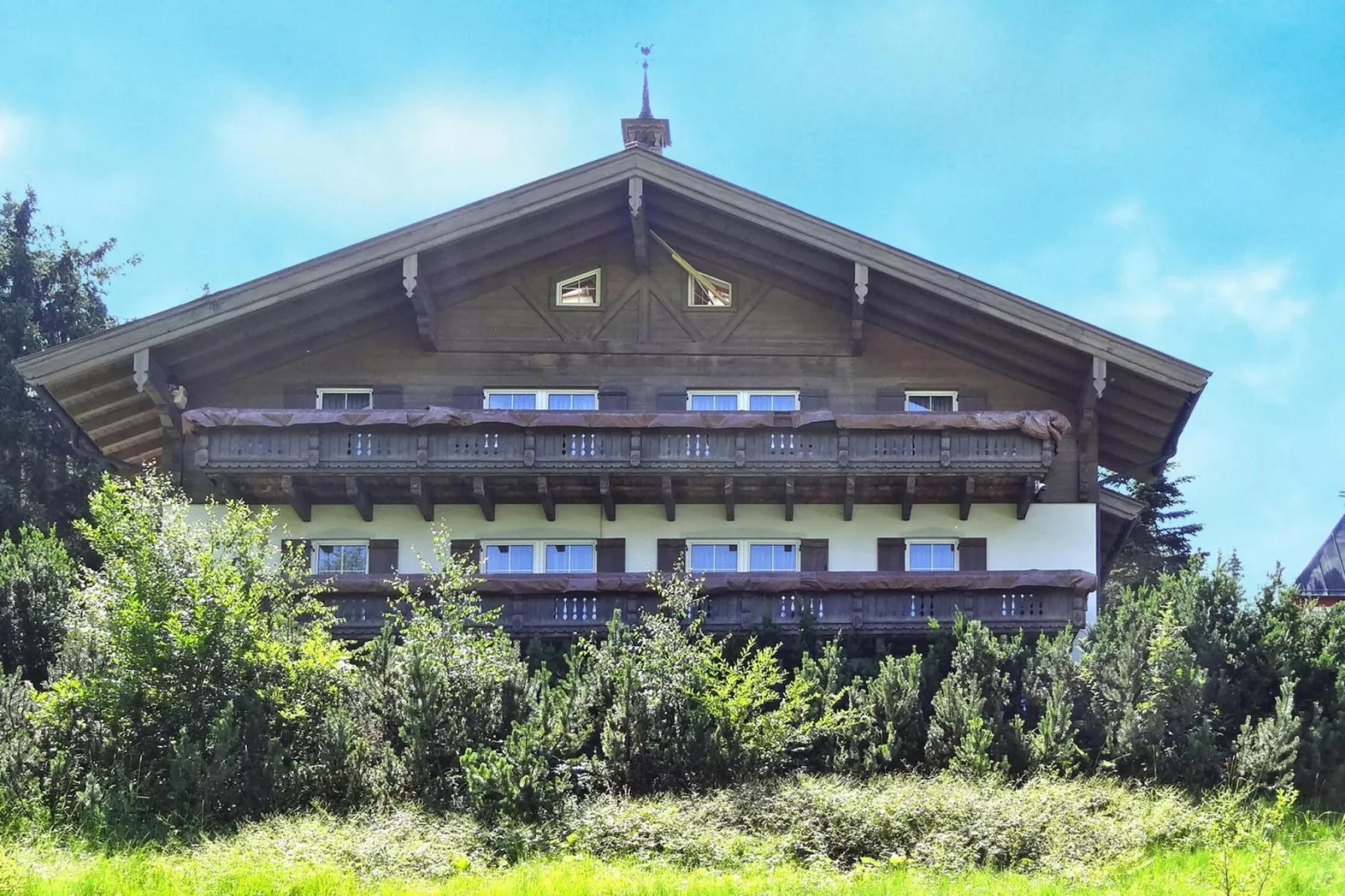 Landhaus Salzburg-Uitzicht zomer