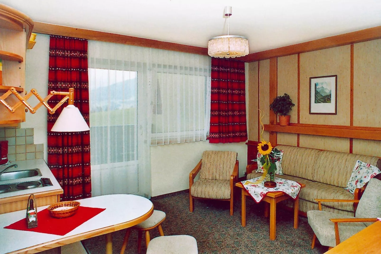 Ferienhaus Hermann-Woonkamer