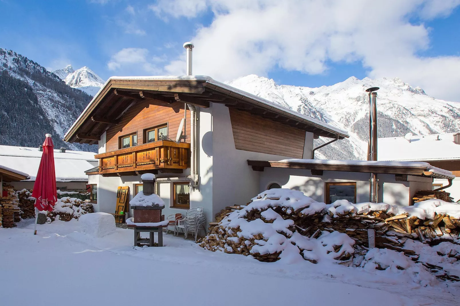 Ferienhaus Joachim - 10 Personen-Exterieur winter