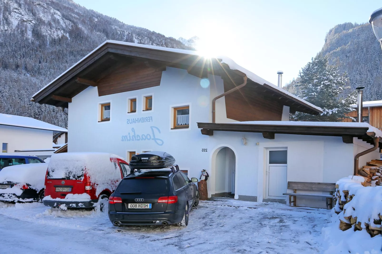Ferienhaus Joachim - 10 Personen-Exterieur winter