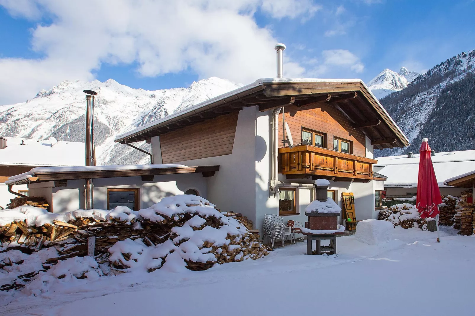 Ferienhaus Joachim - 10 Personen-Exterieur winter