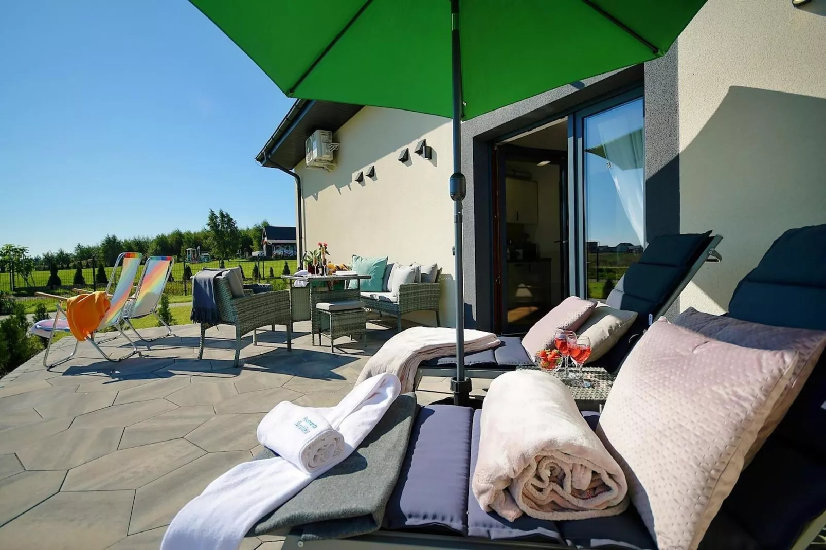 Apartament nr 3 Mielenko-Terrasbalkon