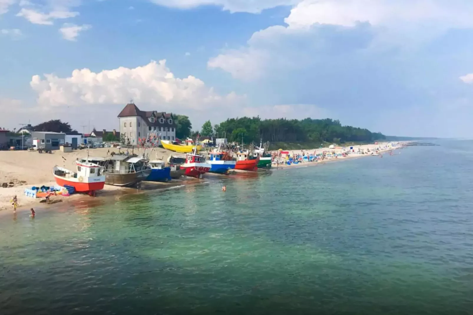 Domki wakacyjne dla 5 os Chlopy-Gebieden zomer 5km