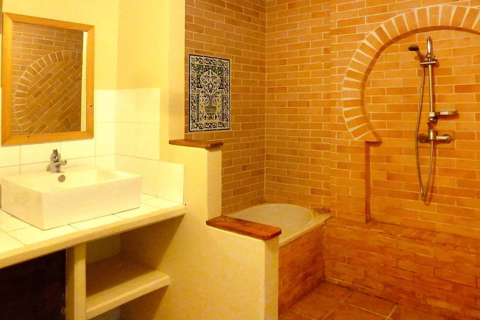 Ferienwohnung in Retournac-Badkamer