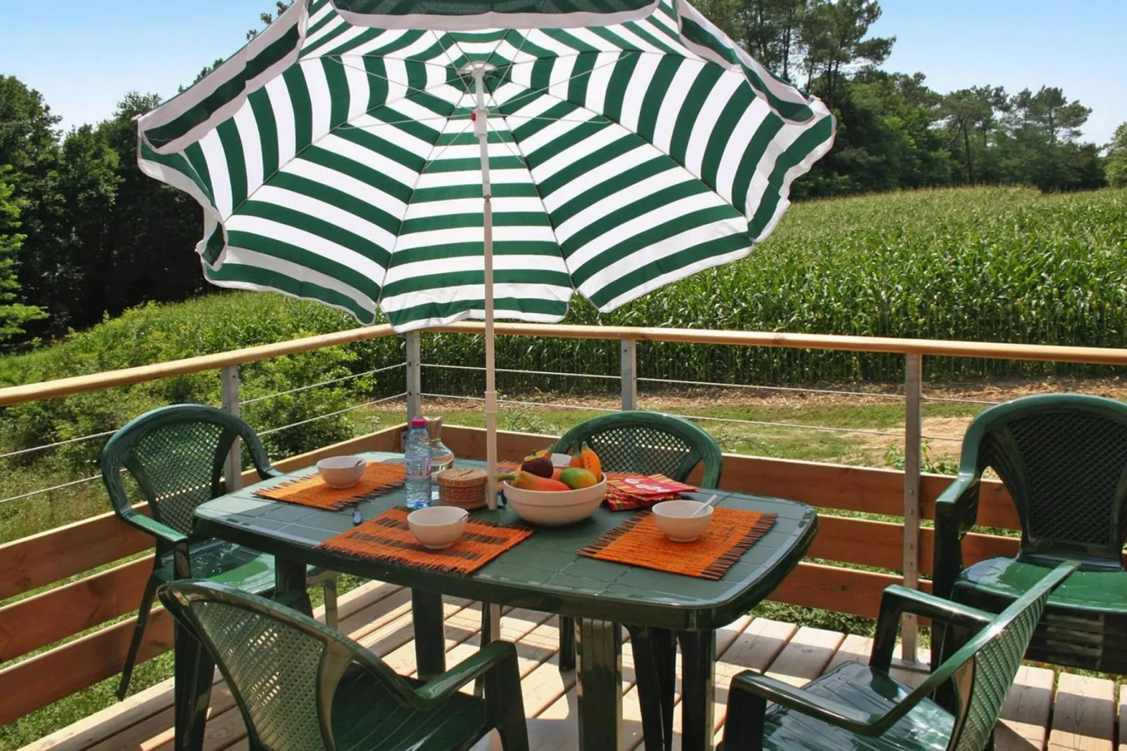 Residence Les Hameaux de la Chalosse Cassen // 4 pcs 8 pers-Terrasbalkon
