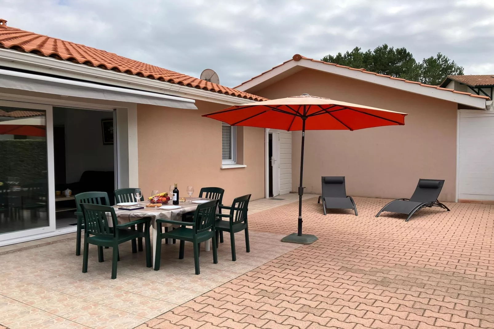 Terraced house Moliets-Gebieden zomer 1km