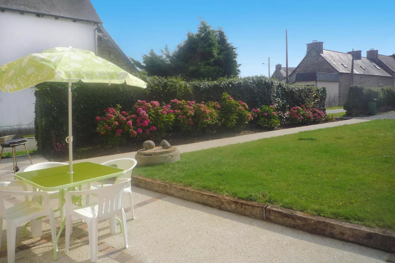 Maison de vacances Tréguidel La retraite de Gilles-Terrasbalkon
