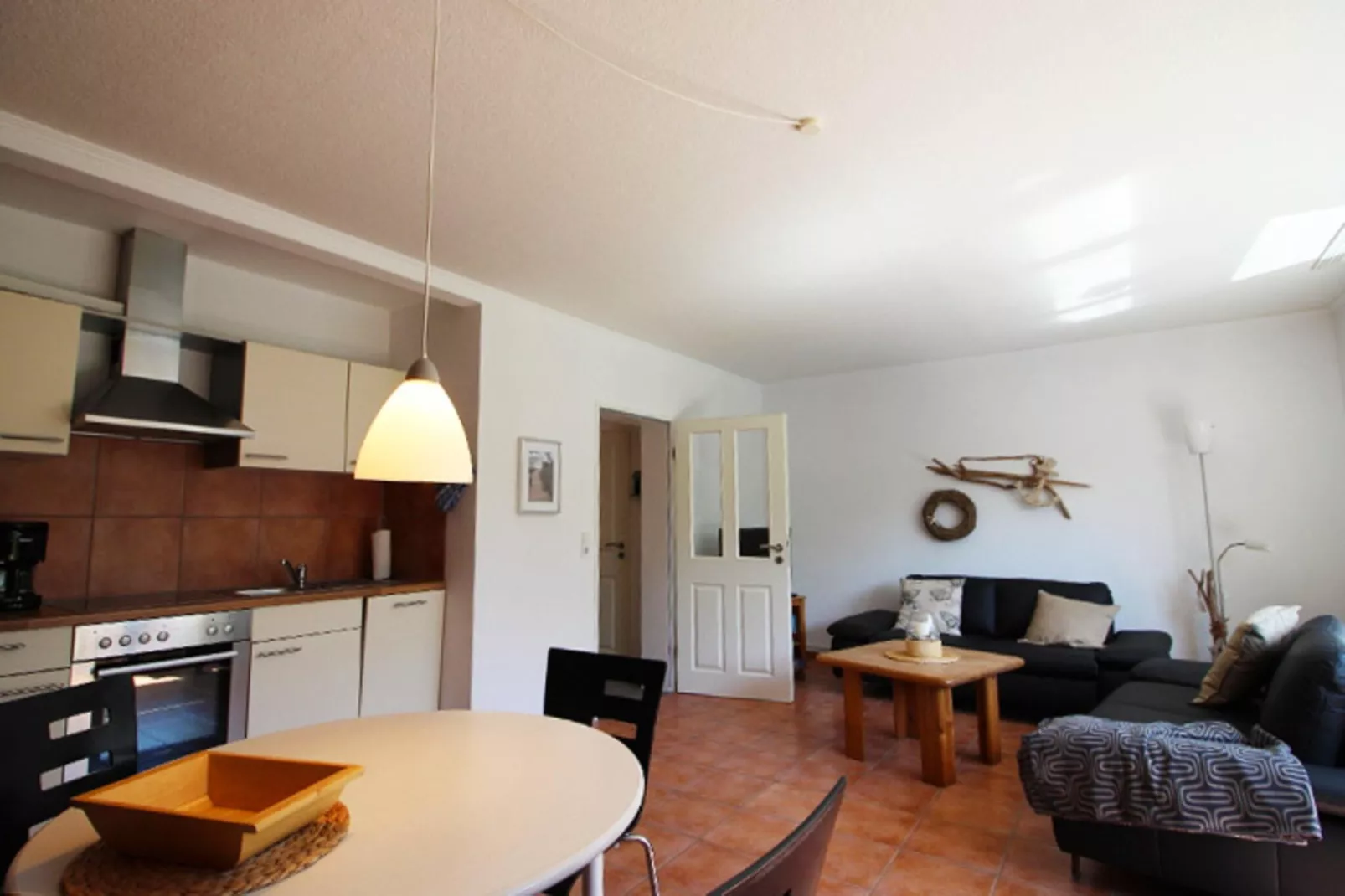 Ferienwohnung Bövergeest-Woonkamer