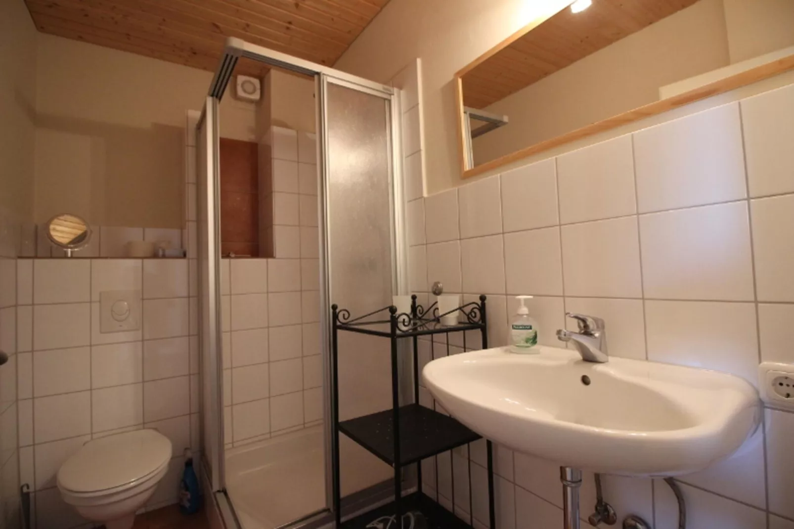 Ferienwohnung Bövergeest-Badkamer