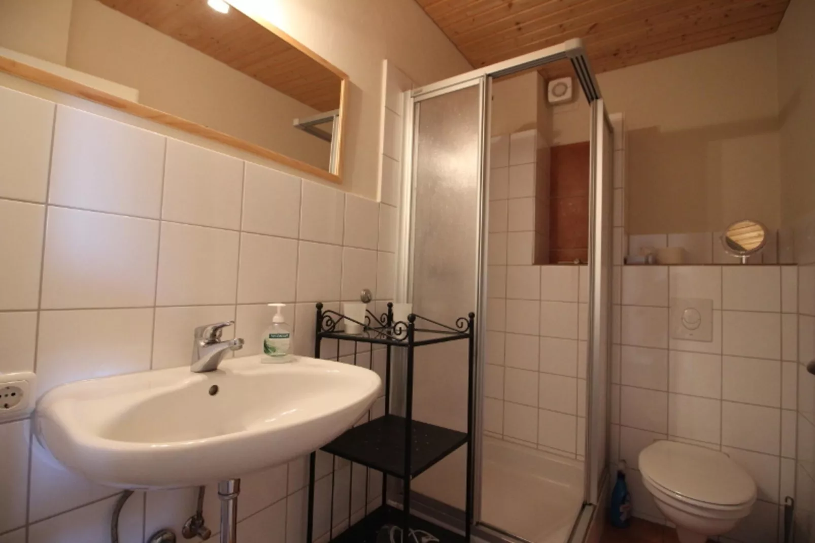 Ferienwohnung Bövergeest-Badkamer
