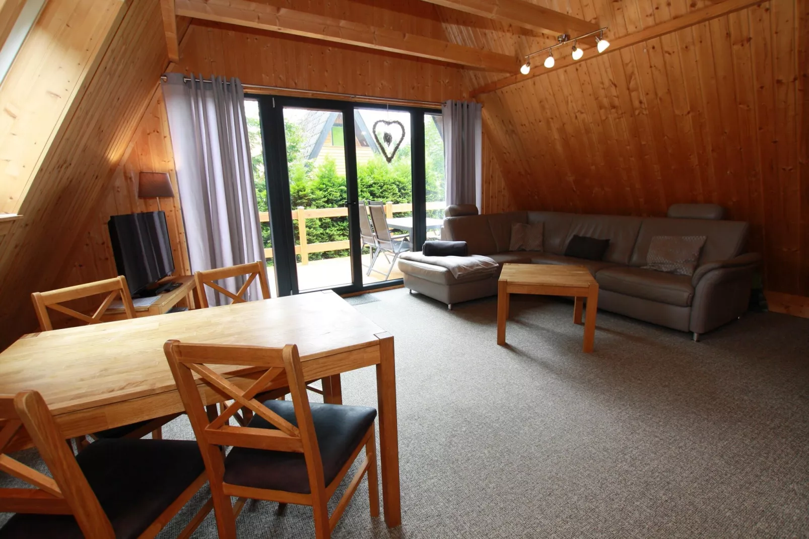 Typ A1 - Nurdachhaus-Woonkamer