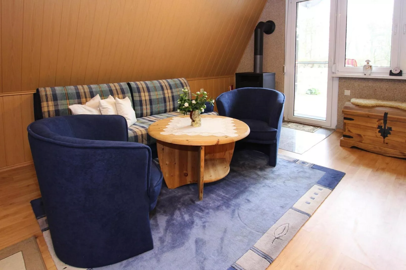 Ferienhaus 55 qm-Woonkamer