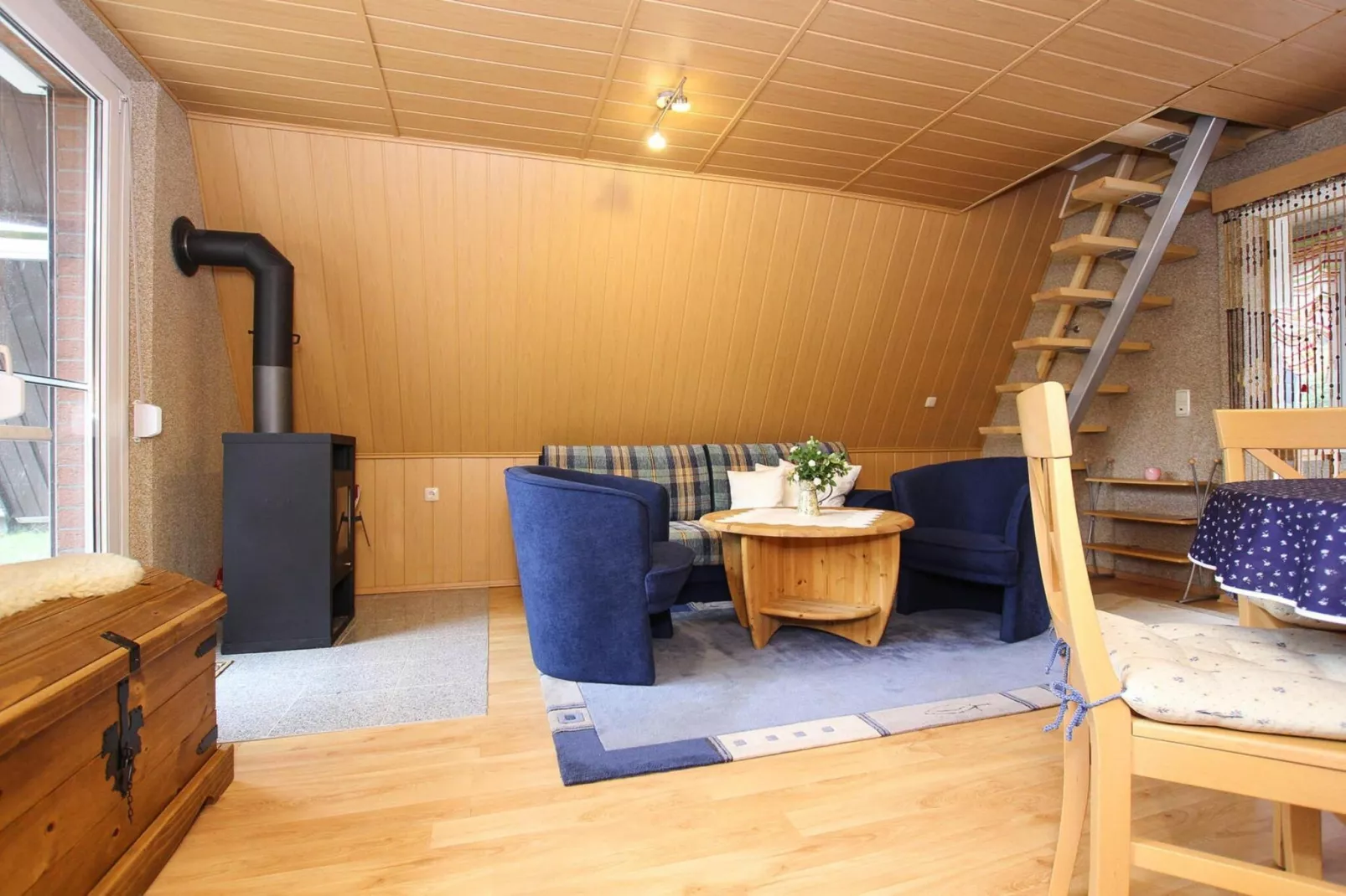 Ferienhaus 55 qm-Woonkamer