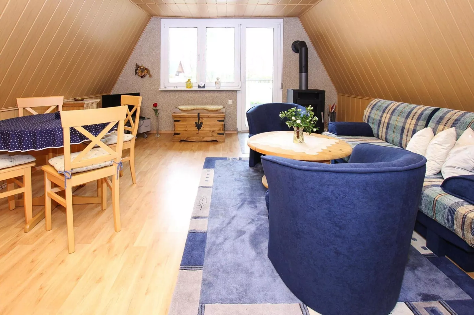 Ferienhaus 55 qm-Woonkamer