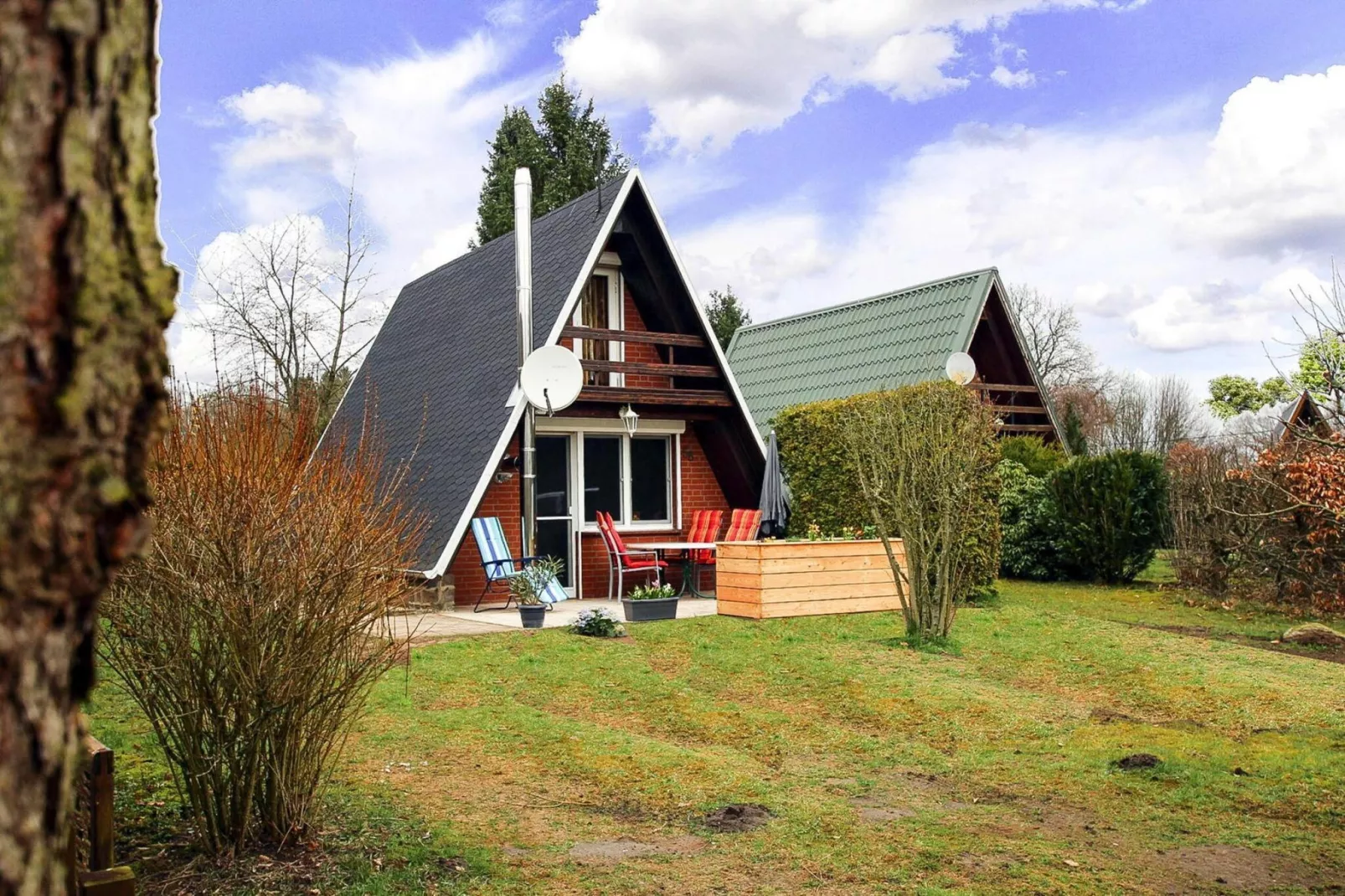 Ferienhaus 55 qm-Buitenkant zomer