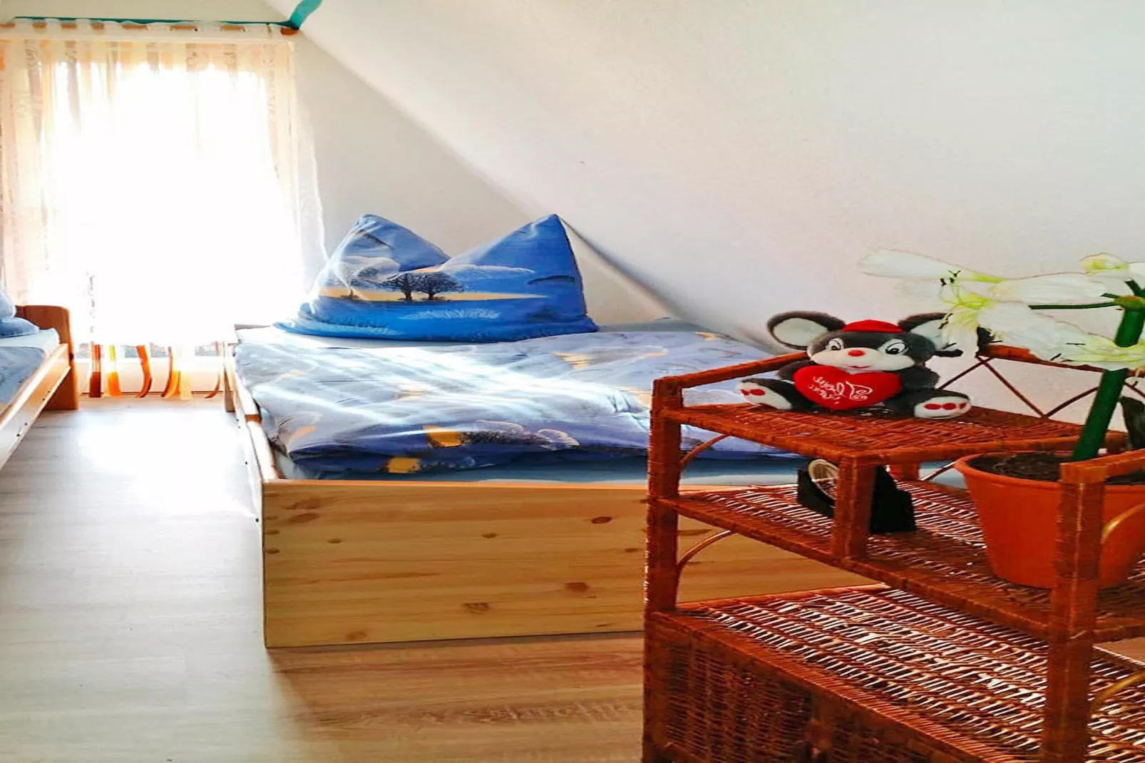 Ferienhaus 55 qm-Slaapkamer