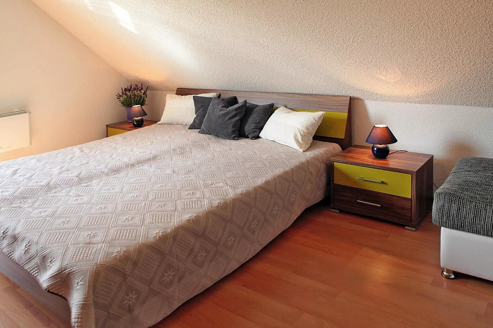 FH Nr 2 mit Hund 1-6 Personen 135 qm-Slaapkamer