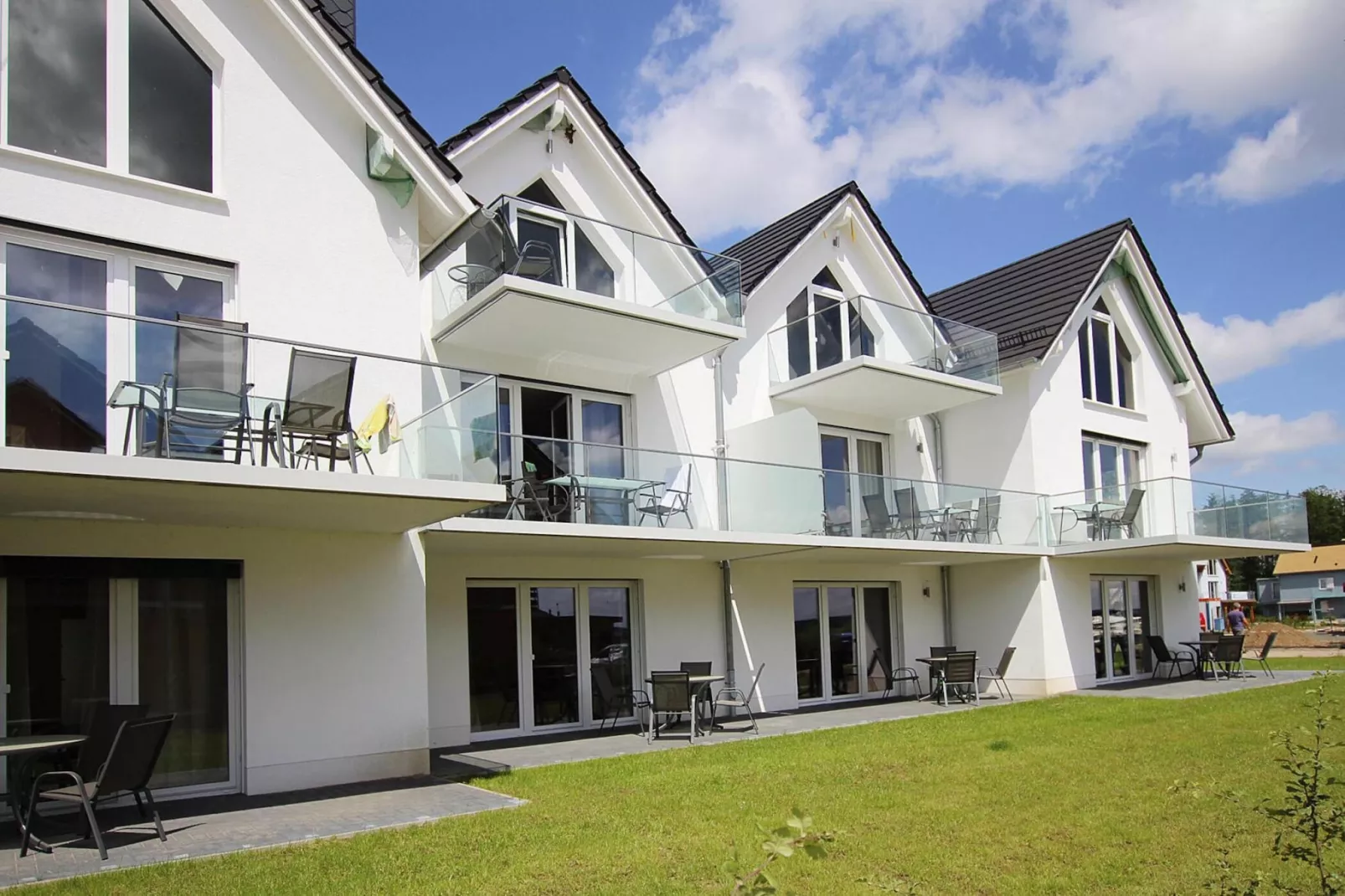 Apartment Hafenflair / Haus 3 EG-Wohnung 9 3 Personen-Buitenkant zomer