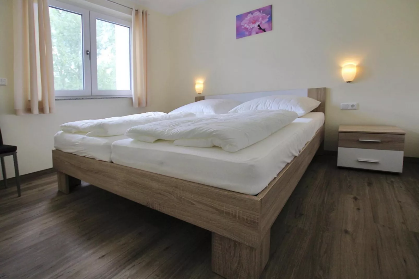 Apartment Hafenflair / Haus 3 EG-Wohnung 9 3 Personen-Slaapkamer