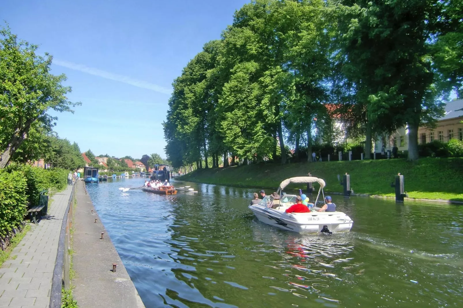 Apartment Hafenflair / Haus 3 EG-Wohnung 9 3 Personen-Gebieden zomer 1km