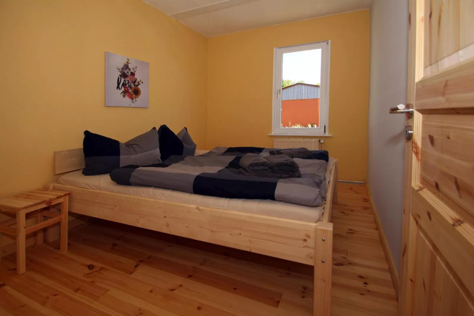Bungalow 5  Malchow-Slaapkamer