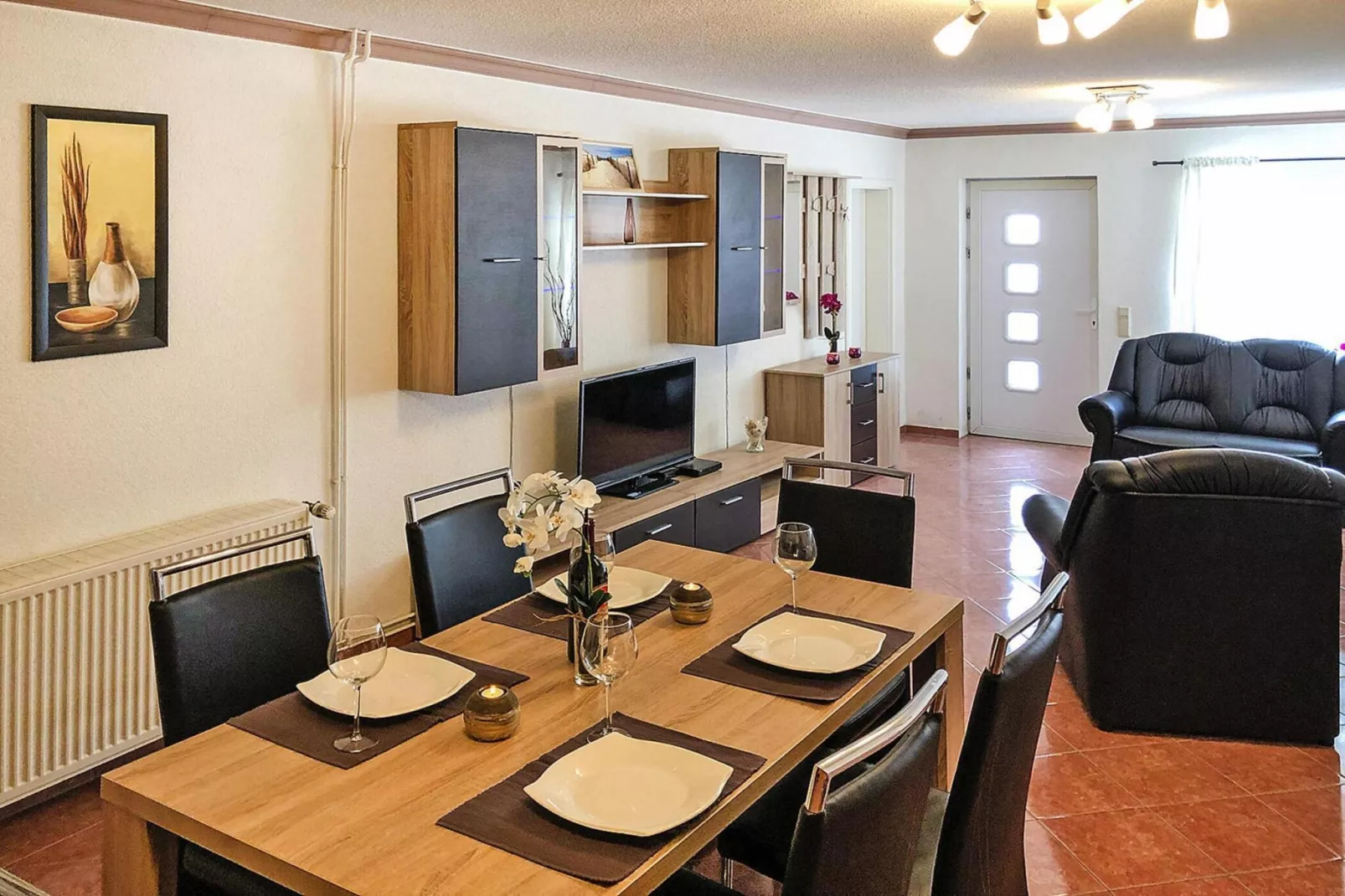 Reihenhaus groß 8 Personen-Eetkamer