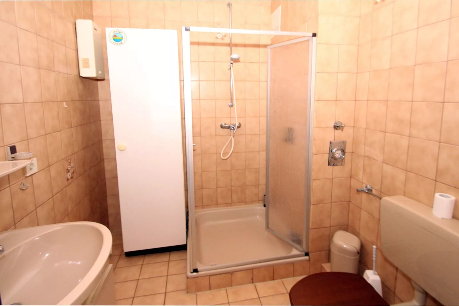 Ferienwohnung Dornumersiel-Badkamer