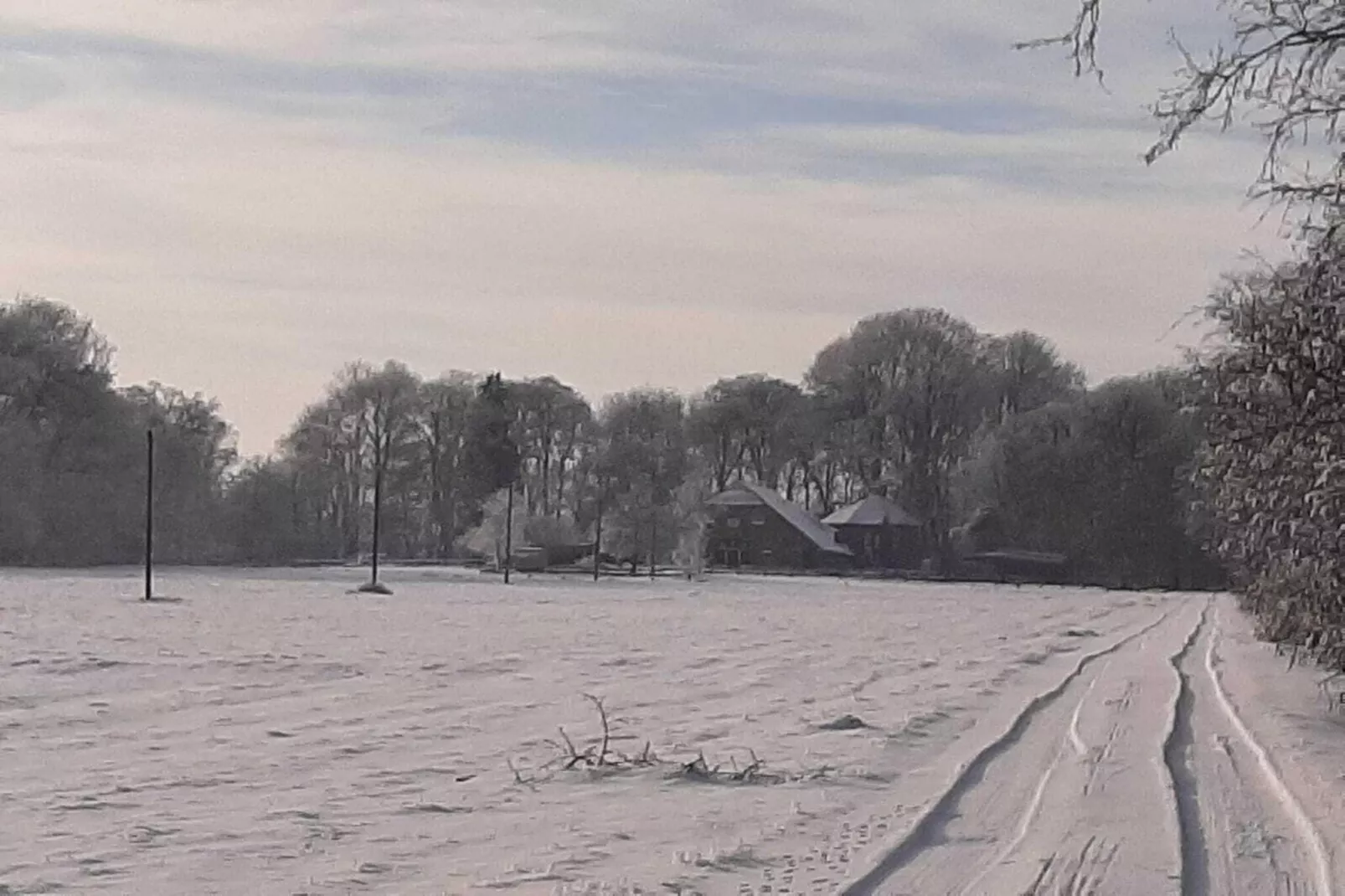 Ferienwohnung Dangast-Gebied winter 1km