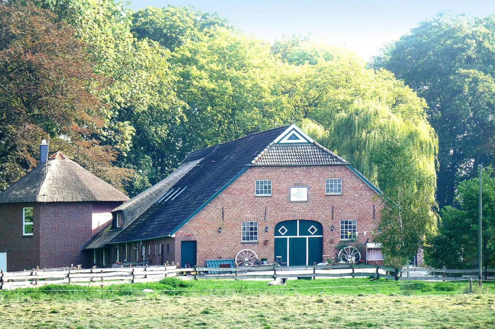 Ferienwohnung Dangast-Buitenkant zomer